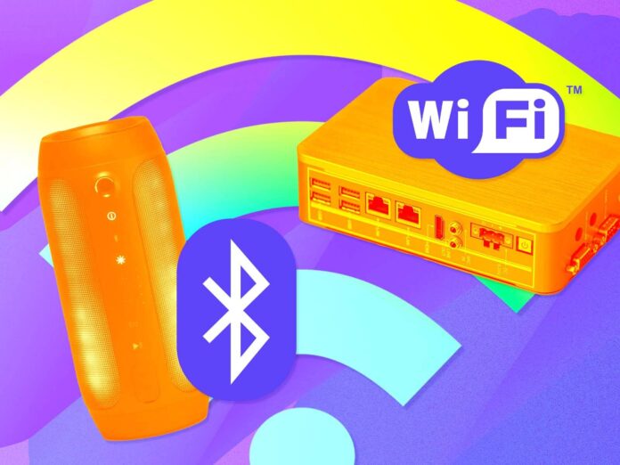 How does Bluetooth use data-1 bluetooth vs wifi