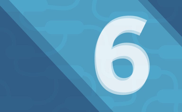 number six graphic